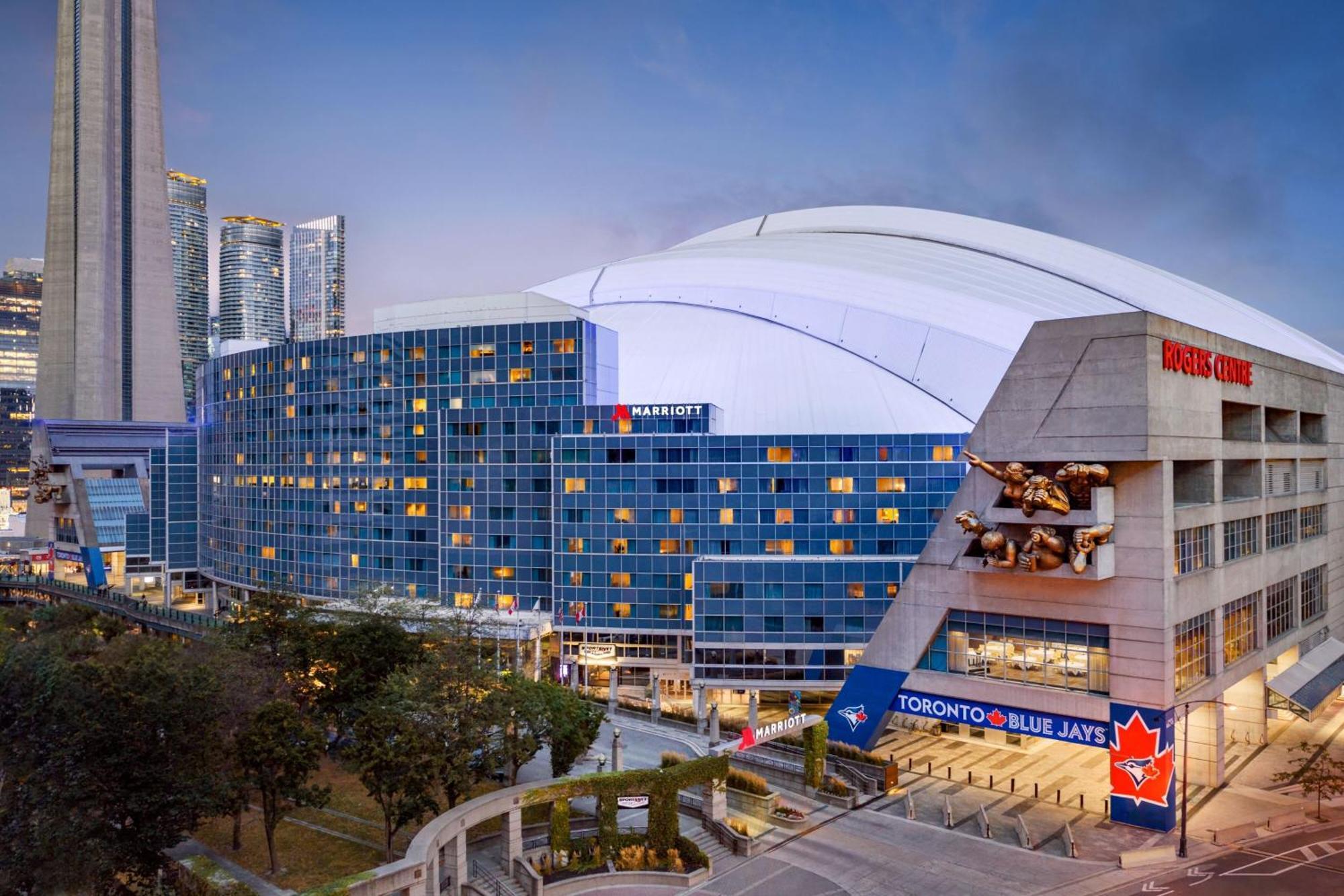 Toronto Marriott City Centre Hotel Экстерьер фото